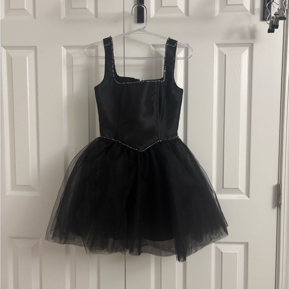 Dolls kill Sugar Thrillz POLISHED PIROUETTE CORSET DRESS - BLACK - Picture 2 of 12